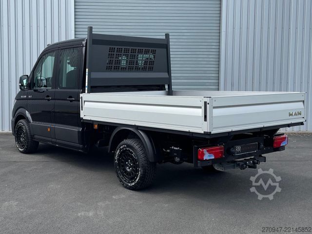 Pick-up pakettiauto MAN TGE 3.180 Pritsche DOKA MR 4x4 ACC LED DIFF-SPER
