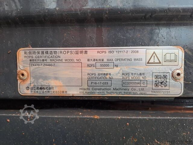 Raupenbagger Hitachi ZX 490 LC H-7