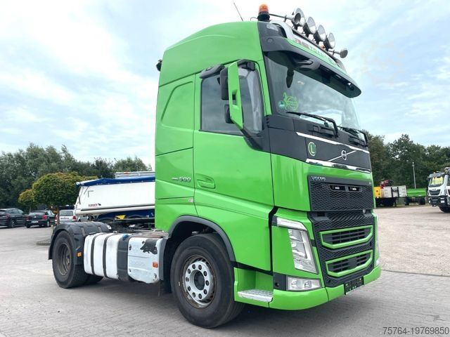 Standard dragbil VOLVO FH 500 / 2-Kreis-Hydraulik /Globetrotter/1.Hand!