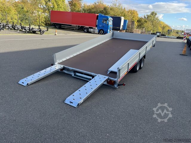 Autotransporter Anhänger Temared CARKEEPER 4021/2 2,7 to. mit Bordwänden
