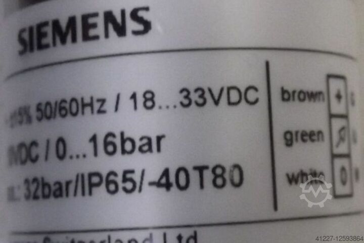 Drucksensor Siemens QBBE2002-P16