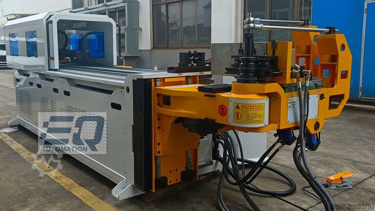 Mesin pembengkok pipa, pembengkokan CNC EQ Automation BD63CNC4A2SP