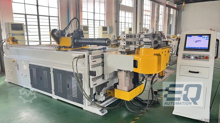 Mesin pembengkok pipa, pembengkokan CNC EQ Automation BD63CNC4A2SP