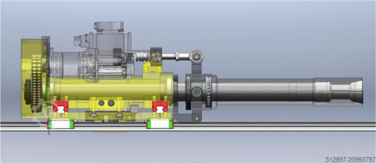 Mesin pembengkok pipa, pembengkokan CNC EQ Automation BD63CNC4A2SP
