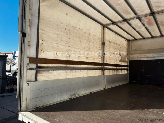 Dodávka s plachtovou bočnicou DAF LF 210 4x2 Pritsche+Plane, Ladebordwand 7,5 t.