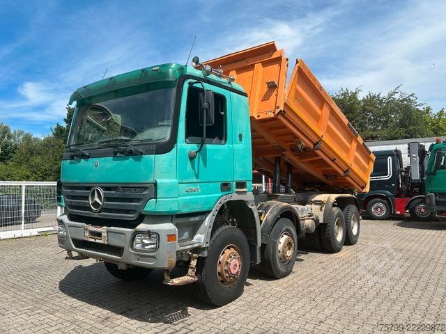 तीन तरफा डंप ट्रक MERCEDES-BENZ 4141 3Skipper mit Bordmatik 8x6