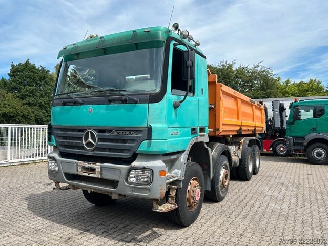 तीन तरफा डंप ट्रक MERCEDES-BENZ 4141 3Skipper mit Bordmatik 8x6