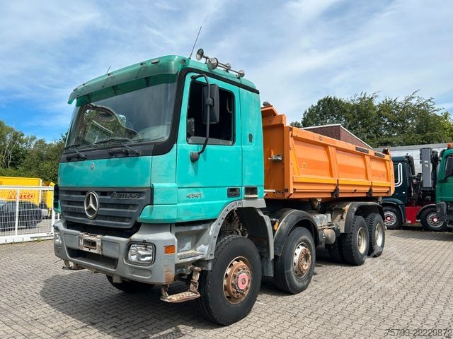 तीन तरफा डंप ट्रक MERCEDES-BENZ 4141 3Skipper mit Bordmatik 8x6