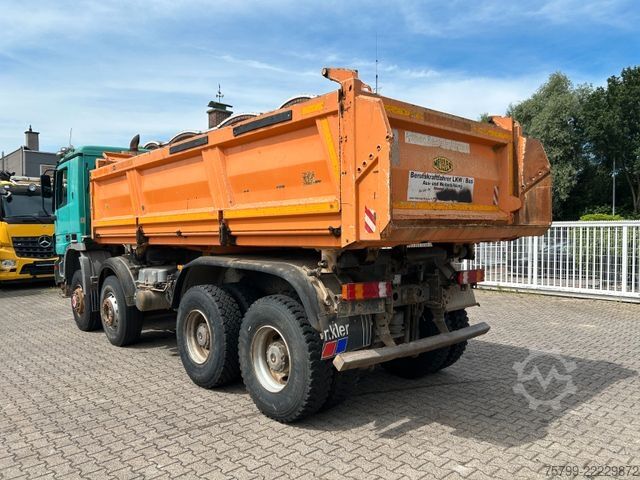 तीन तरफा डंप ट्रक MERCEDES-BENZ 4141 3Skipper mit Bordmatik 8x6