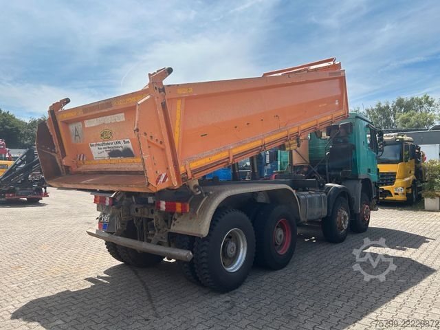 तीन तरफा डंप ट्रक MERCEDES-BENZ 4141 3Skipper mit Bordmatik 8x6