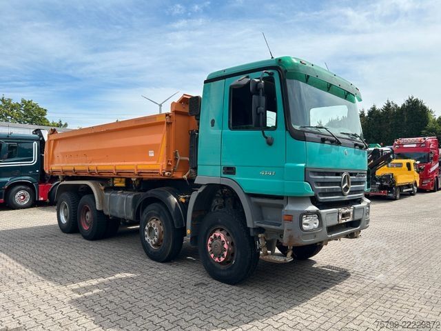 तीन तरफा डंप ट्रक MERCEDES-BENZ 4141 3Skipper mit Bordmatik 8x6