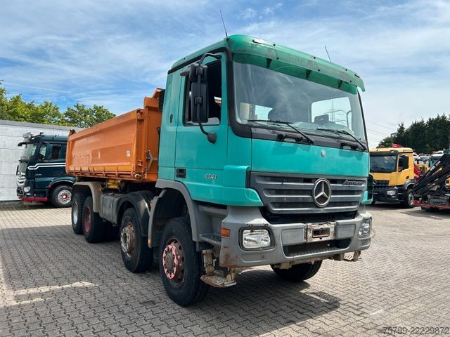 तीन तरफा डंप ट्रक MERCEDES-BENZ 4141 3Skipper mit Bordmatik 8x6