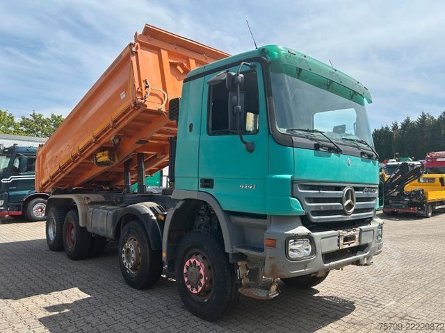 तीन तरफा डंप ट्रक MERCEDES-BENZ 4141 3Skipper mit Bordmatik 8x6