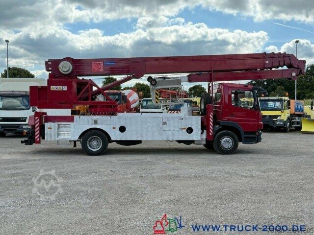 Autokran Mercedes-Benz 1529 Klaas Dachdecker Montagekran Hakenhöhe 46 M