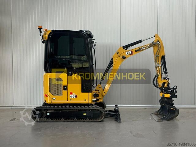 Mini-escavadora Caterpillar 302 CR Vol opties !! Engcon Draaikantelstuk