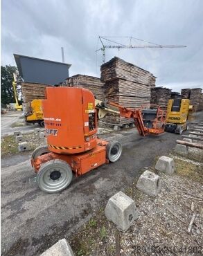 Leddet teleskopisk plattform JLG E300 AJP Elektro 11,14 m