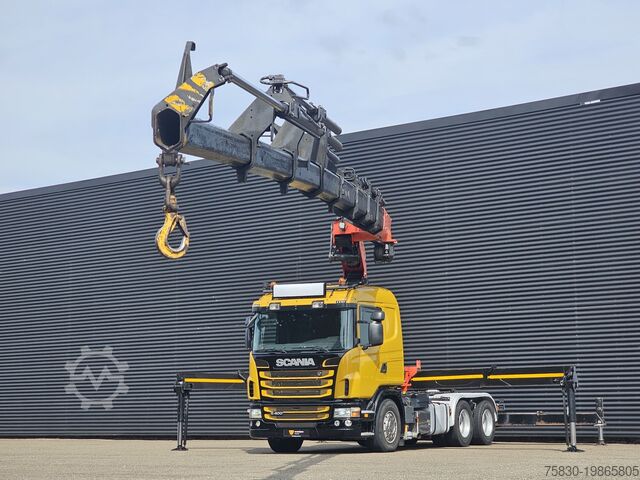 Standaard-SZM Scania G400 6x2 / PALFINGER PK 60002 / WINCH / BALLAST