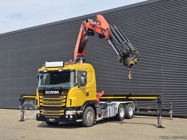 Standaard-SZM Scania G400 6x2 / PALFINGER PK 60002 / WINCH / BALLAST