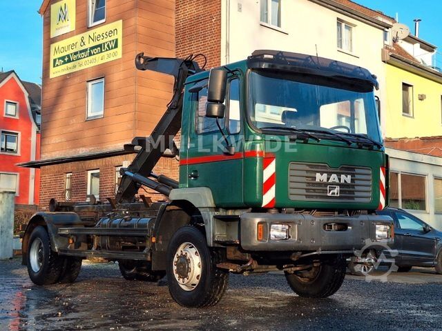 Sklápač MAN 18.280 4x4 ALLRAD ABROLLKIPPER ATLAS HAKEN TÜV