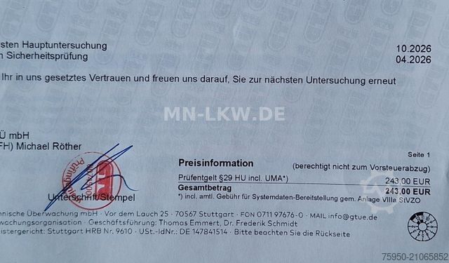 Sklápač MAN 18.280 4x4 ALLRAD ABROLLKIPPER ATLAS HAKEN TÜV