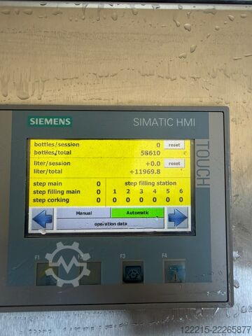 Werk II Fillmaster R18 Izobarický plniaci a uzatvárací stroj (2023) Werk II Isobaric Filler Capper