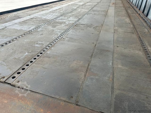 Auflieger mit Pritsche & Plane KÖGEL SN 24 * GETRÄNKE * HUBDACH * SAF-ACHSEN *