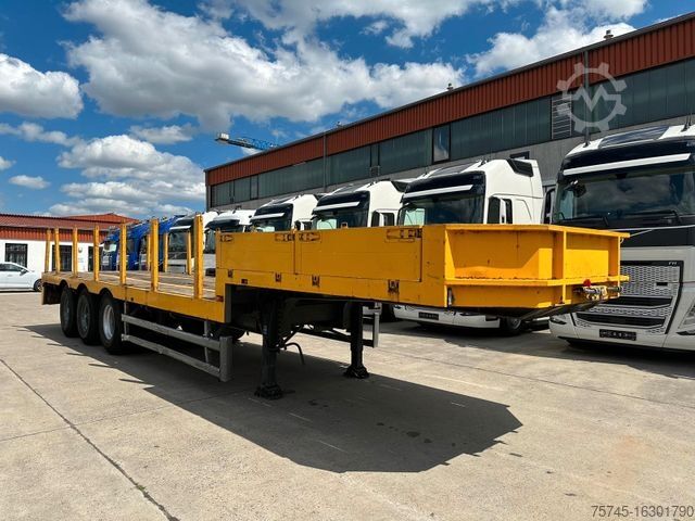 Remorque surbaissée  BABELSBERGER *SSA 51 * SAF * 14 RUNGEN * BALLAST