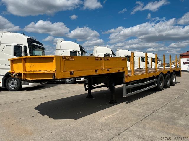 Remorque surbaissée  BABELSBERGER *SSA 51 * SAF * 14 RUNGEN * BALLAST