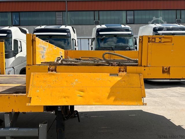 Remorque surbaissée  BABELSBERGER *SSA 51 * SAF * 14 RUNGEN * BALLAST