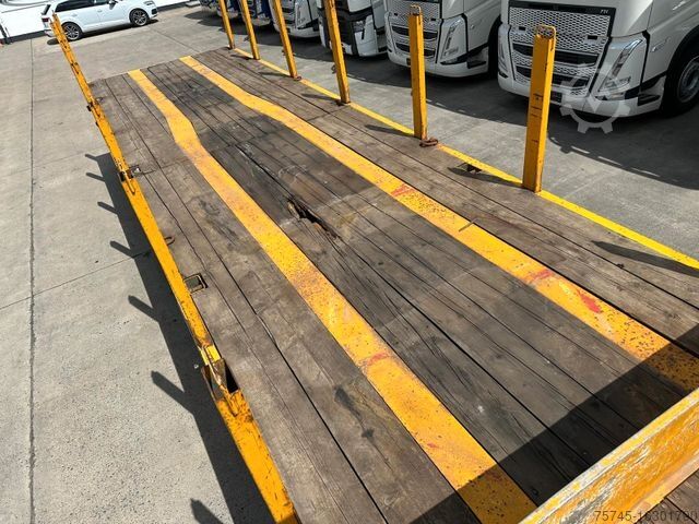Remorque surbaissée  BABELSBERGER *SSA 51 * SAF * 14 RUNGEN * BALLAST