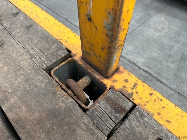 Remorque surbaissée  BABELSBERGER *SSA 51 * SAF * 14 RUNGEN * BALLAST