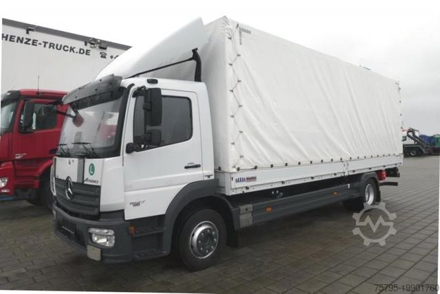 Камион платформа с брезент MERCEDES-BENZ Atego 1527 L Pritsche LBW