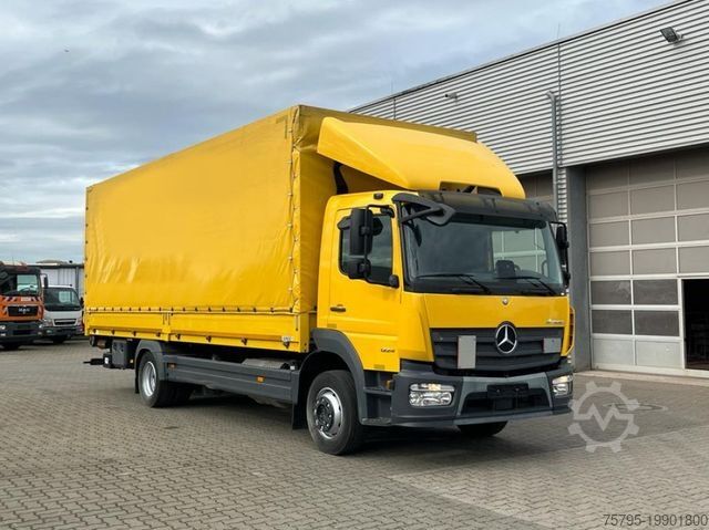 Lastbil med flak MERCEDES-BENZ Atego 1224 L  Pritsche LBW LBW 1.5to