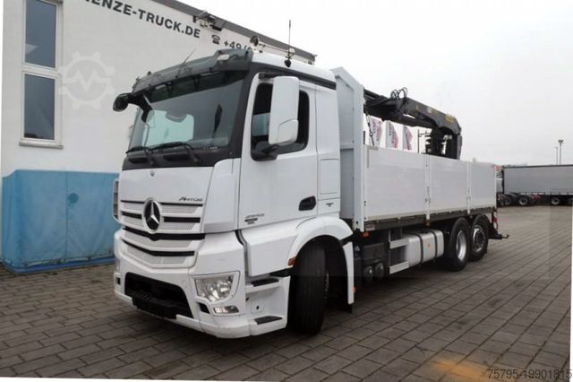 Камион с платформа MERCEDES-BENZ Antos 2543 L/6x2 Pritsche Heckkran