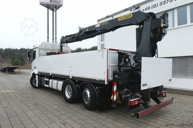 Камион с платформа MERCEDES-BENZ Antos 2543 L/6x2 Pritsche Heckkran