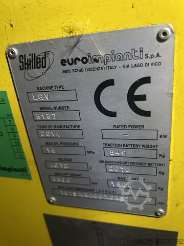Automated Guided Vehicle (AGV) Euroimpianti Skilled LGV