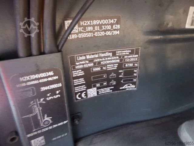 Diesel Forklift Linde H50D-02 /600