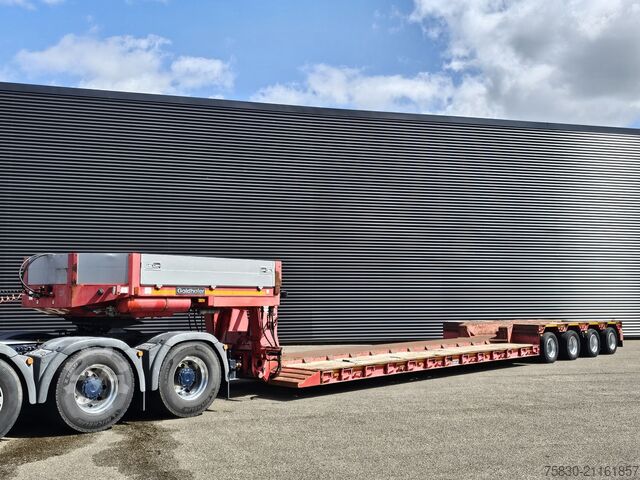 Žemas krautuvas Goldhofer STZ - VL4 - 46/80 / REMOVABLE NECK / LOW BED