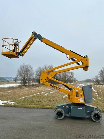 Leddelt teleskopisk arbejdsplatform Haulotte HA 15 IP