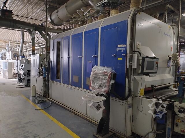 μονάδα επεξεργασίας επιφάνειας Heesemann Sorbini Cefla LSM 8, Smartcoater, UV lamp