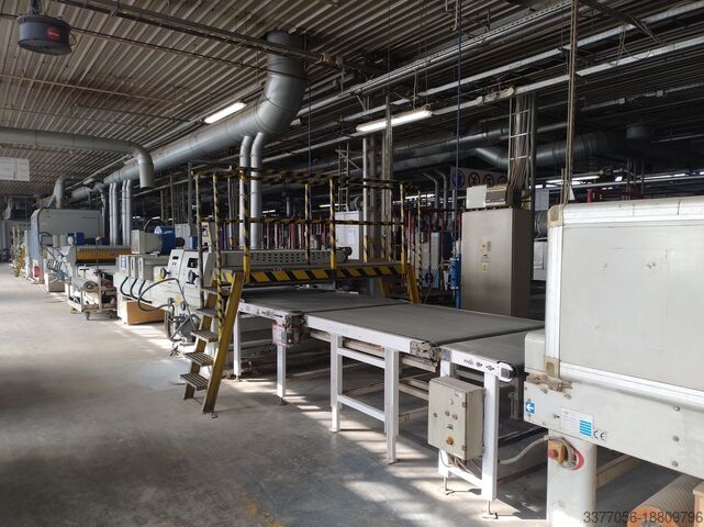 μονάδα επεξεργασίας επιφάνειας Heesemann Sorbini Cefla LSM 8, Smartcoater, UV lamp