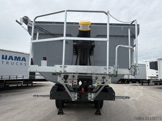 Tiptrailer SCHWARZMüLLER THERMORUNDMULDE 25 M³, LIFTACHSE, ROLLPLANE, BPW ACHSEN,  SOFORT VERFüGBAR