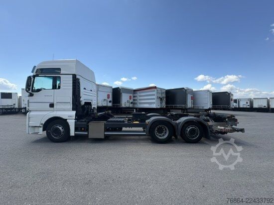 Ladbil med udskifteligt lad MAN TGX 26.470 XXL, 6X2, LIFTACHSE, EURO6,INTARDER,