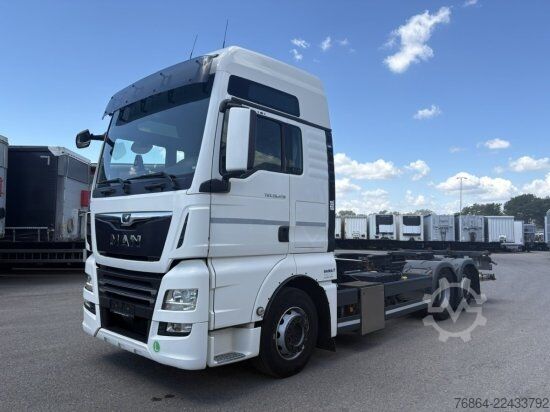 Ladbil med udskifteligt lad MAN TGX 26.470 XXL, 6X2, LIFTACHSE, EURO6,INTARDER,