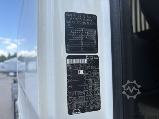 Ladbil med udskifteligt lad MAN TGX 26.470 XXL, 6X2, LIFTACHSE, EURO6,INTARDER,