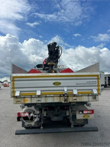 Tre-sidet tipbil VOLVO FH 500 3-SEITEN KIPPER MEILLER MIT PALFINGER PK22002EH, RETARDER