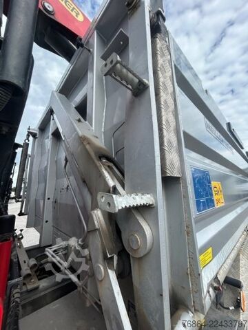 Tre-sidet tipbil VOLVO FH 500 3-SEITEN KIPPER MEILLER MIT PALFINGER PK22002EH, RETARDER