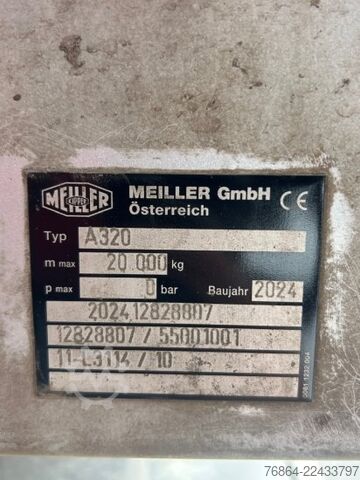 Tre-sidet tipbil VOLVO FH 500 3-SEITEN KIPPER MEILLER MIT PALFINGER PK22002EH, RETARDER