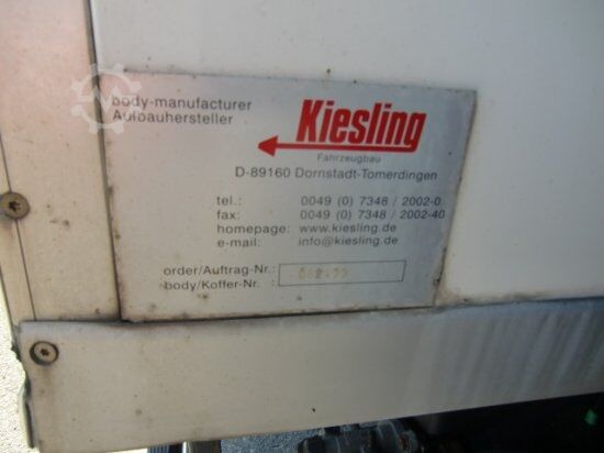 Kølebil VOLVO FL 280 KüHLKOFFER, AUTOMATIK, E6, MIT LBW, THERMO KING