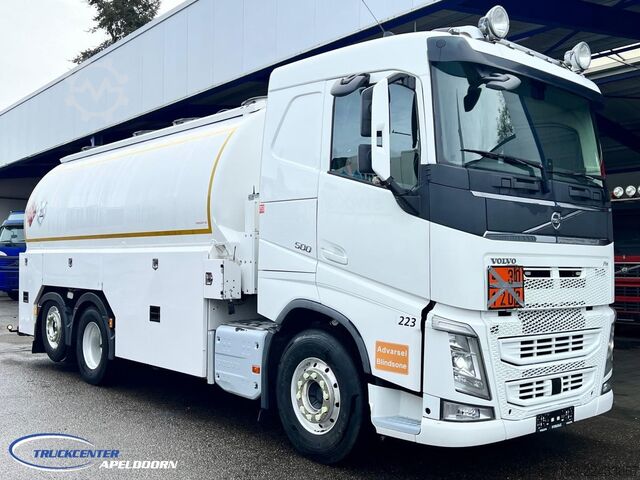 Tankbil Volvo FH 500 Rohr 22150 Liter, 4 Compartimenten, Reta...